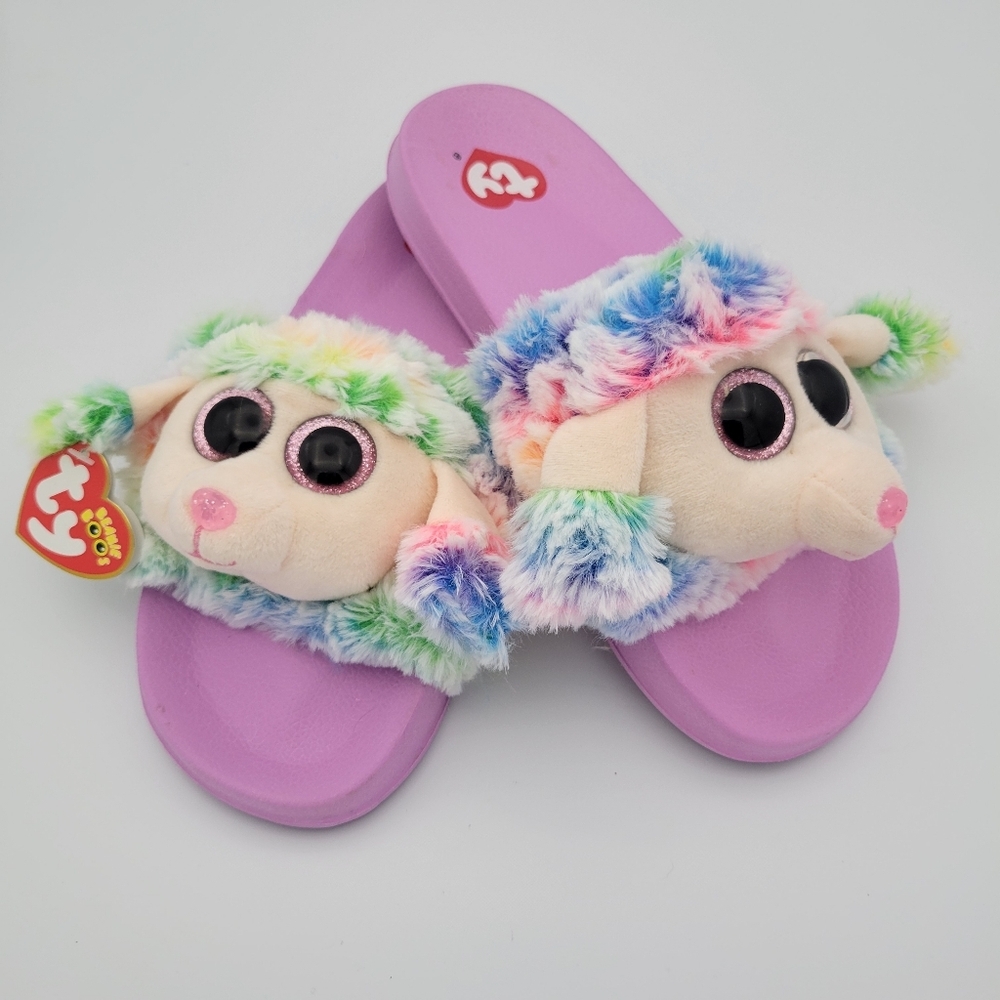 TY Beanie Baby Poodle Slides